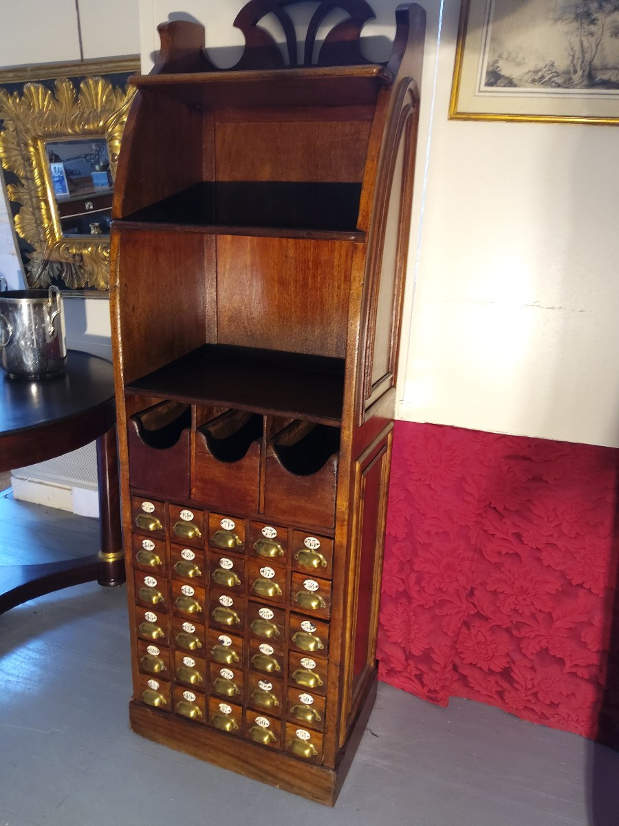 curieux meuble de restaurant d'époque 1900